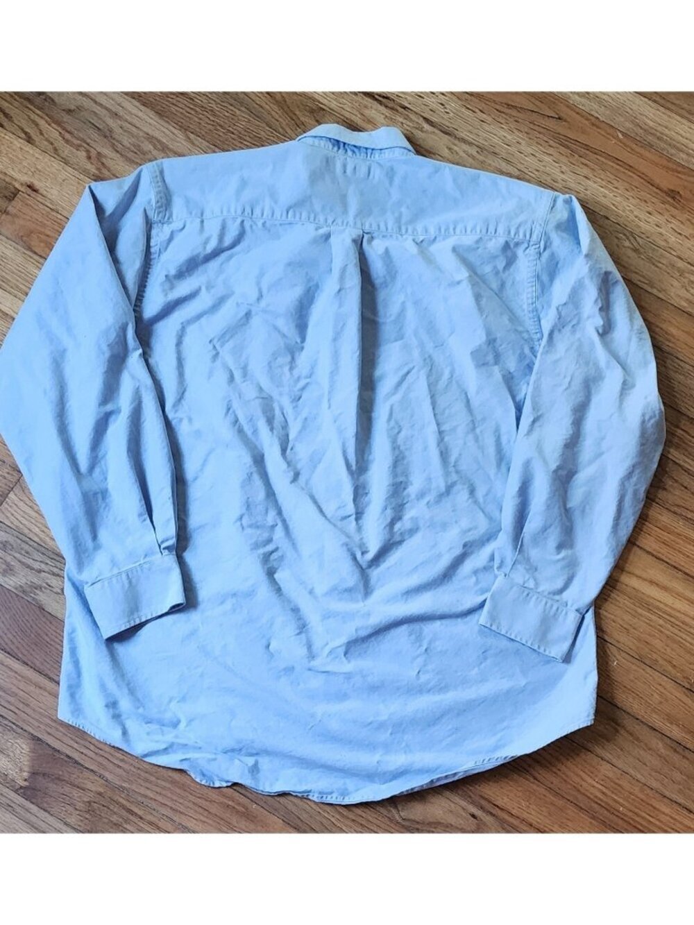 Vintage Y2K St Augustine Florida Embroidered Bridge Of Lions Pima Oxford Shirt L - Picture 6 of 7